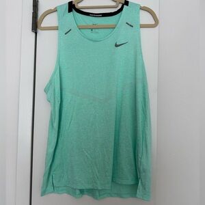 Nike Men’s Light Green Dri Fit Tank Top